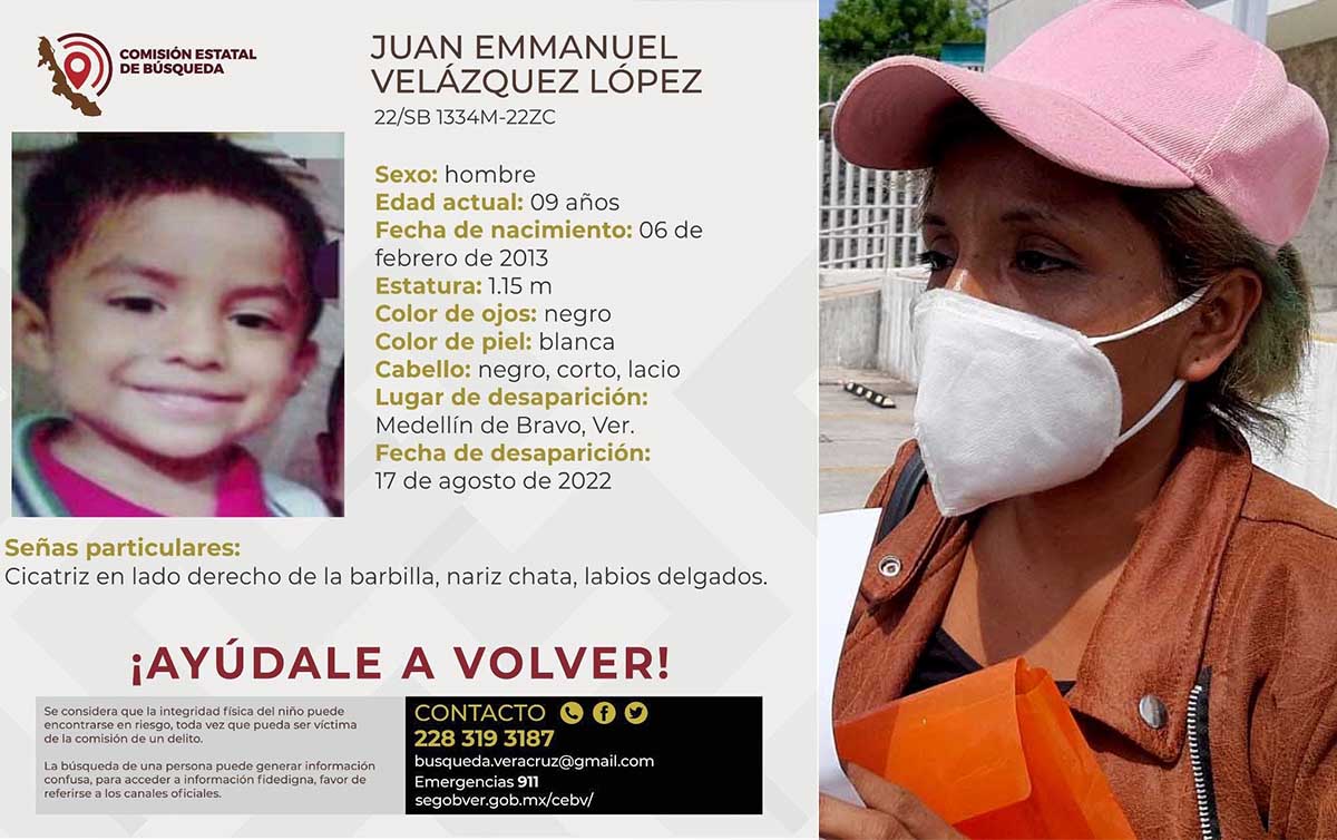 ¿Los has visto? Desaparecen dos niños en Medellín de Bravo