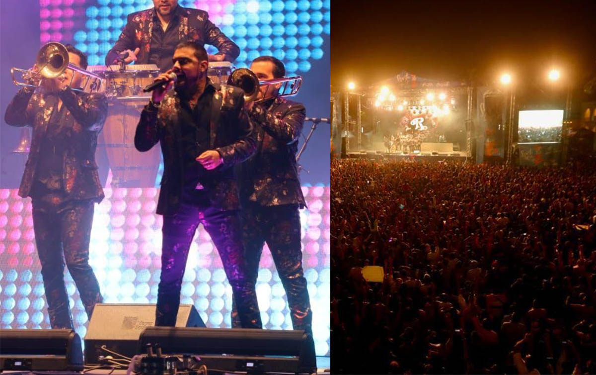 Banda el Recodo en el Segundo Gran Concierto de Fiestas de Santa Ana 2022