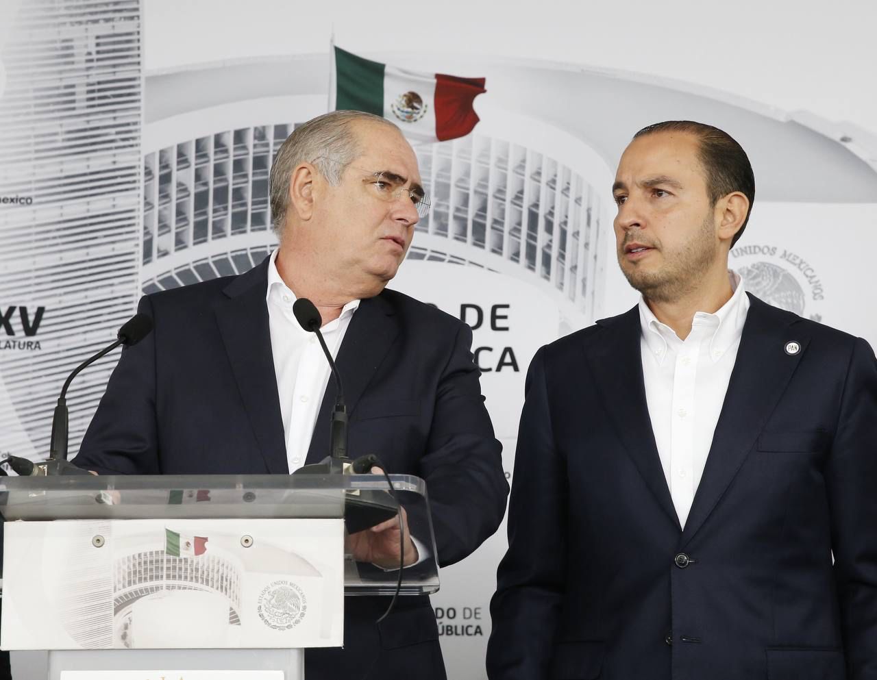 El coordinador de Senadores del Partido Acción Nacional, Julen Rementería del Puerto